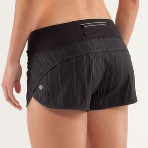 Lululemon speed up shorts low rise 2.5”